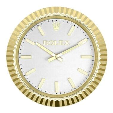 rolex wall clock wimbledon|Rolex oyster perpetual wall clock.